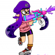 Neon the squid